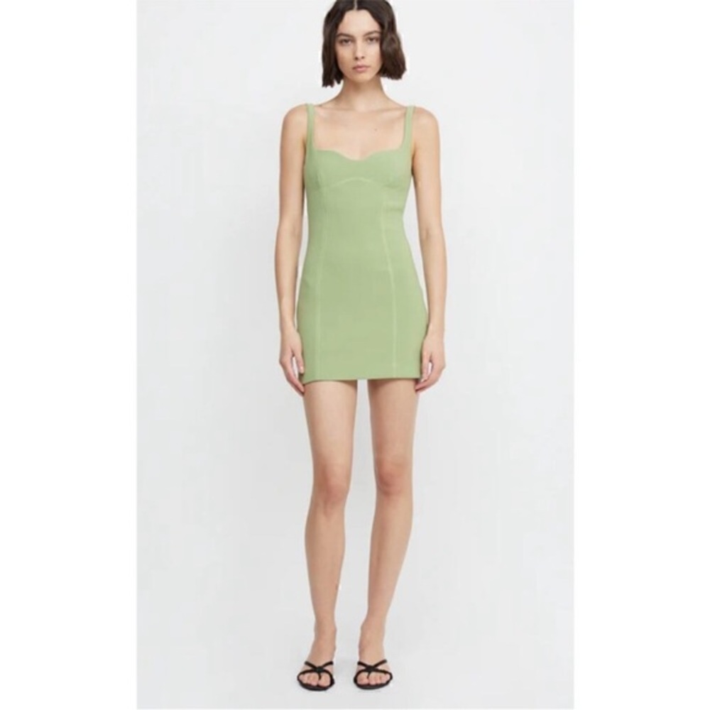 Bec & Bridge Zoey Mini Dress Pear Sorbet